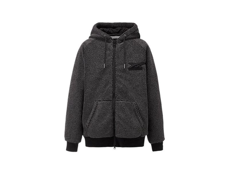 Men\'s Onitsuka Tiger Zip-up Hoodie Black | 9260-JPXEW