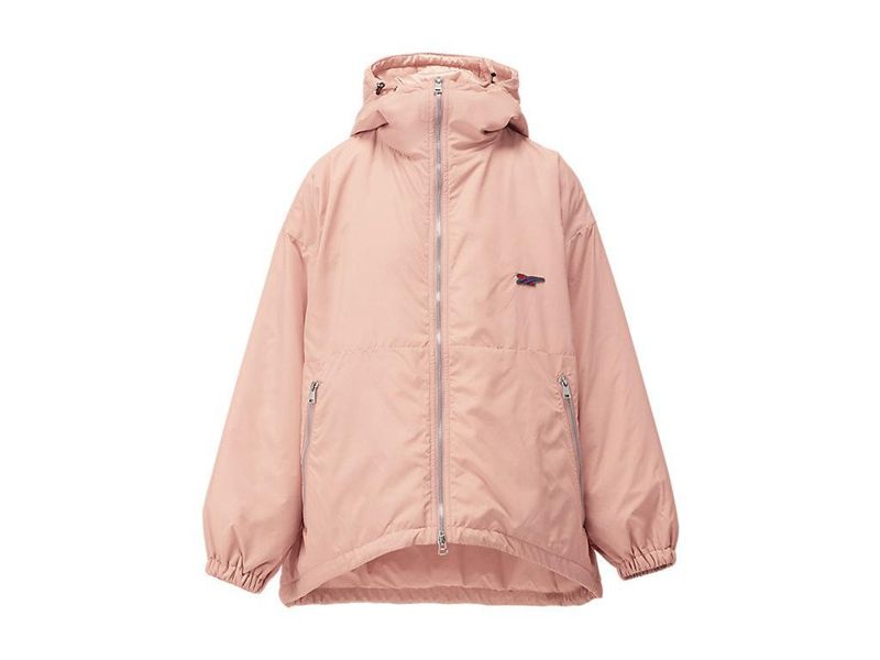 Women's Onitsuka Tiger Blouson Jackets Pink | 5028-YMPGD