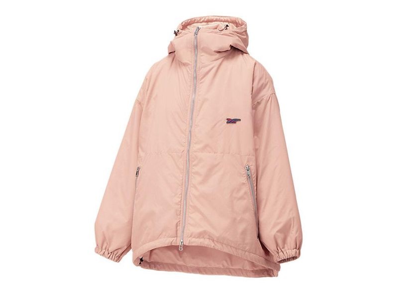 Women's Onitsuka Tiger Blouson Jackets Pink | 5028-YMPGD