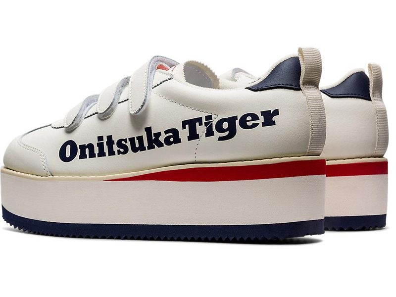 Women's Onitsuka Tiger Delegation Chunk W Sneakers White | 9065-KRBNG