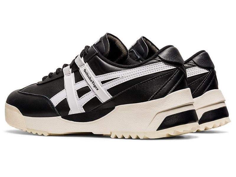 Women's Onitsuka Tiger Delegation Ex Sneakers Black | 5740-VTFXL