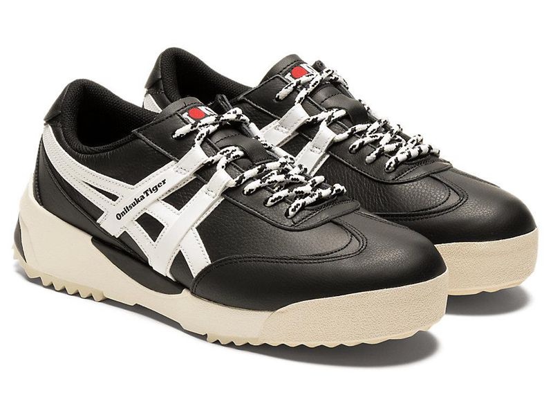 Women's Onitsuka Tiger Delegation Ex Sneakers Black | 5740-VTFXL