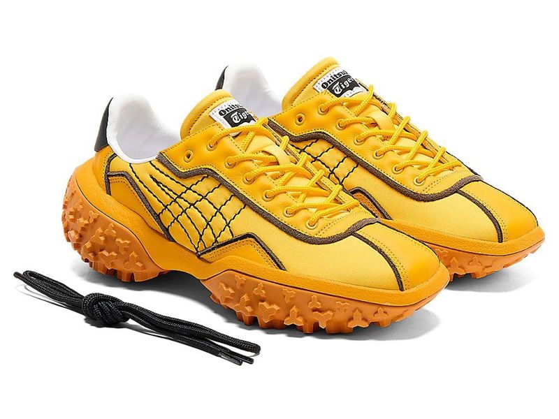 Women's Onitsuka Tiger Endactus Sneakers Yellow | 2019-LGDOE