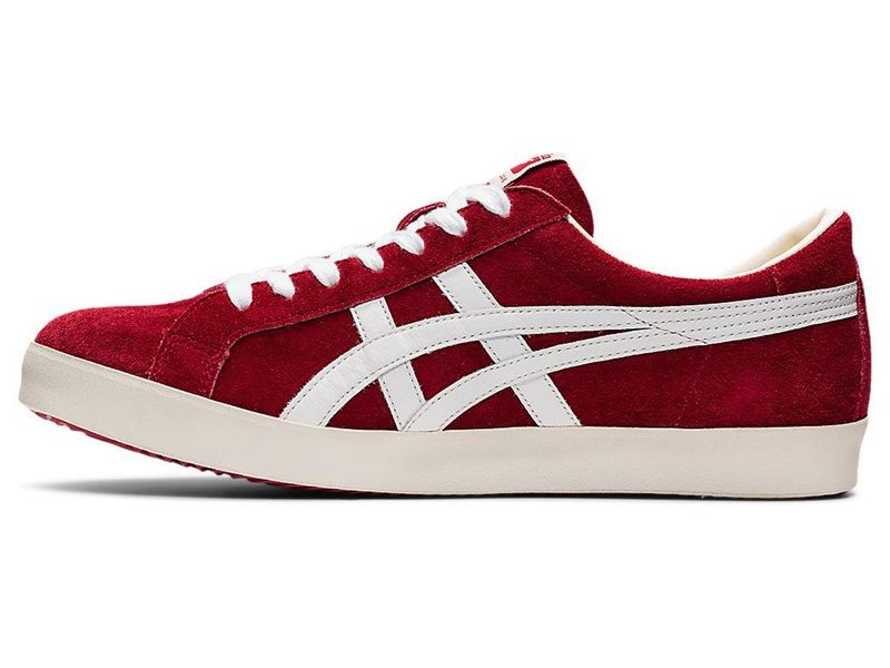 Women's Onitsuka Tiger Fabre Nm Sneakers Red | 2103-WIYTM