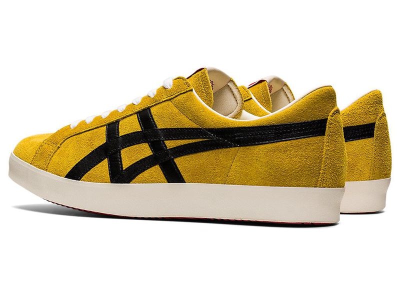 Women's Onitsuka Tiger Fabre Nm Sneakers Yellow | 6894-MZORY