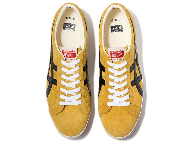 Women's Onitsuka Tiger Fabre Nm Sneakers Yellow | 6894-MZORY