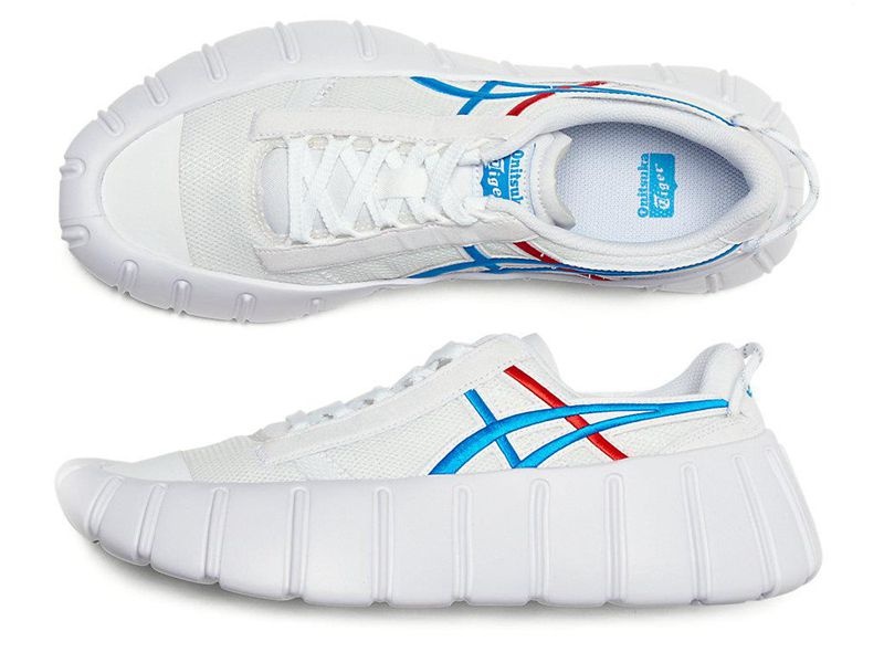 Women's Onitsuka Tiger Gigatia Sneakers White | 7945-FBWUD