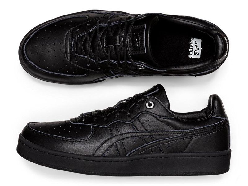 Women's Onitsuka Tiger Gsm Sd Sneakers Black | 6971-FGKED