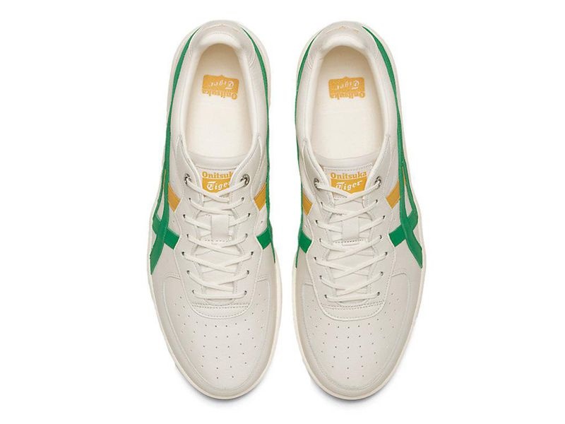 Women's Onitsuka Tiger Gsm Sd Sneakers White | 8037-CABHS