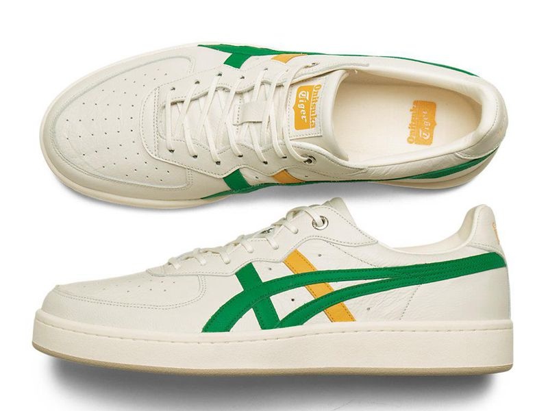 Women's Onitsuka Tiger Gsm Sd Sneakers White | 8037-CABHS