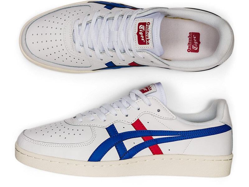 Women's Onitsuka Tiger Gsm Sneakers White | 9147-DMFEA