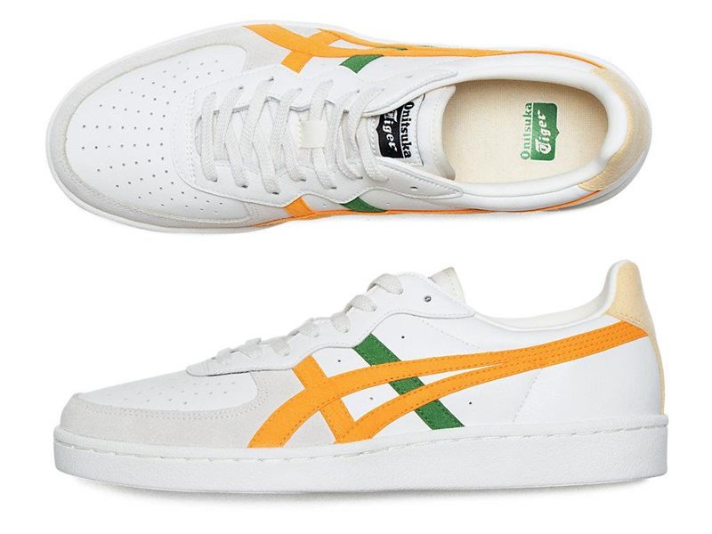 Women's Onitsuka Tiger Gsm Sneakers White | 2015-TZNCQ