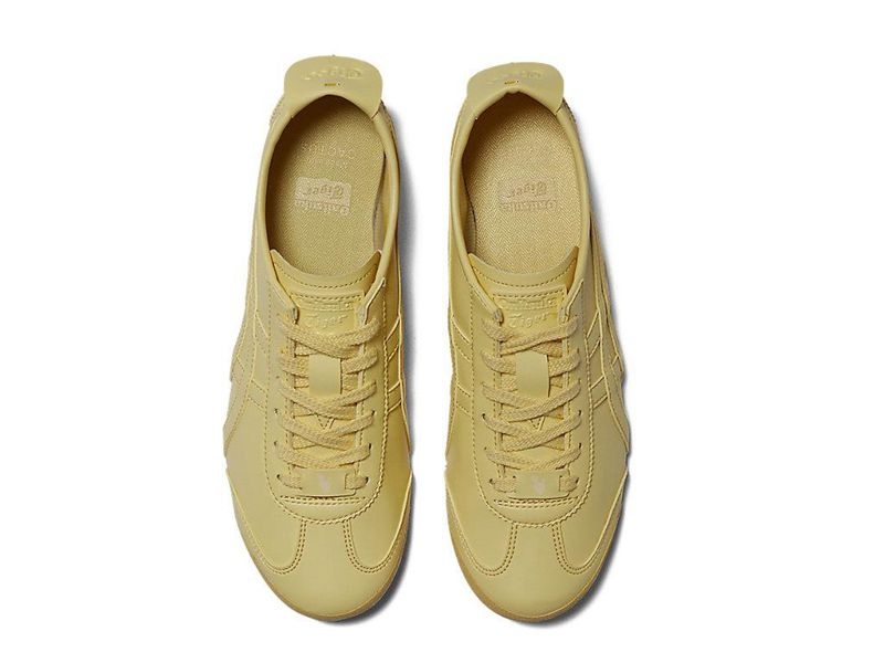 Women's Onitsuka Tiger Mexico 66 Cactful Sneakers Yellow | 6894-YIEUX