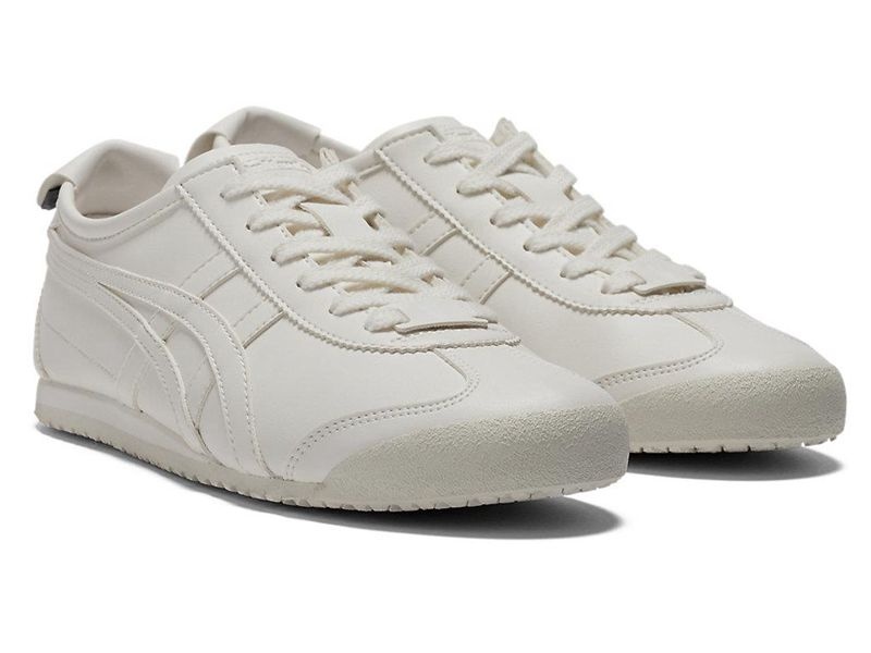 Women's Onitsuka Tiger Mexico 66 Cactful Sneakers White | 9607-TYLBZ