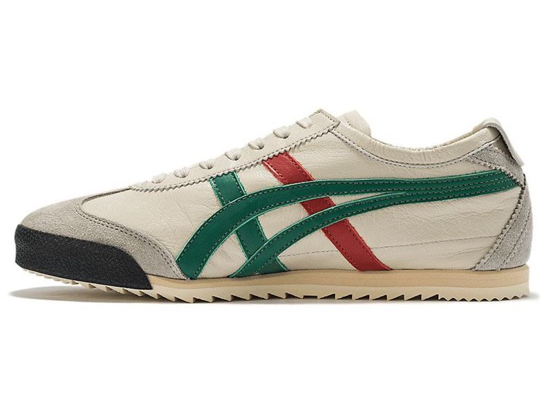 Women's Onitsuka Tiger Mexico 66 Deluxe Sneakers White | 0524-VKYJR