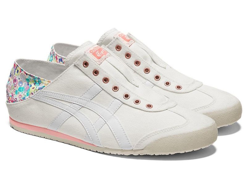 Women's Onitsuka Tiger Mexico 66® Paraty Sneakers White | 5970-YIOUV