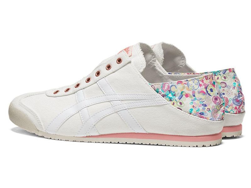 Women's Onitsuka Tiger Mexico 66® Paraty Sneakers White | 5970-YIOUV