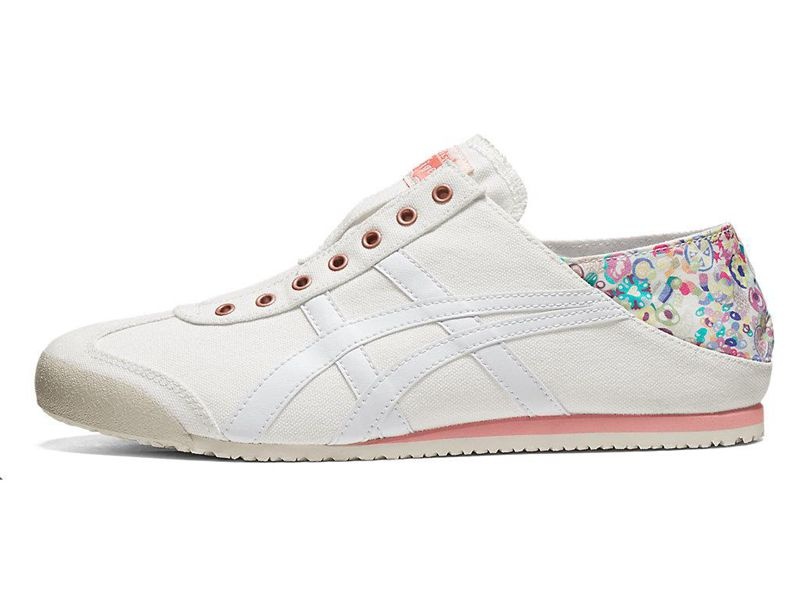 Women's Onitsuka Tiger Mexico 66® Paraty Sneakers White | 5970-YIOUV