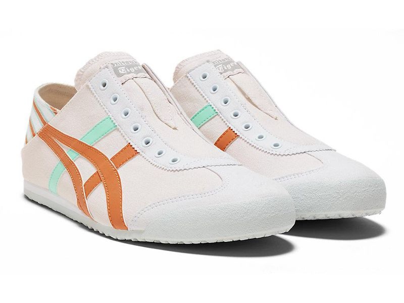 Women's Onitsuka Tiger Mexico 66 Paraty Sneakers White | 6483-JEIBV