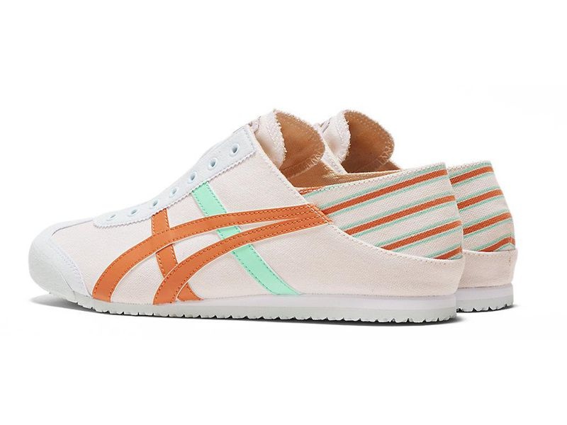 Women's Onitsuka Tiger Mexico 66 Paraty Sneakers White | 6483-JEIBV