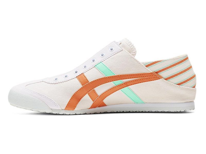 Women's Onitsuka Tiger Mexico 66 Paraty Sneakers White | 6483-JEIBV