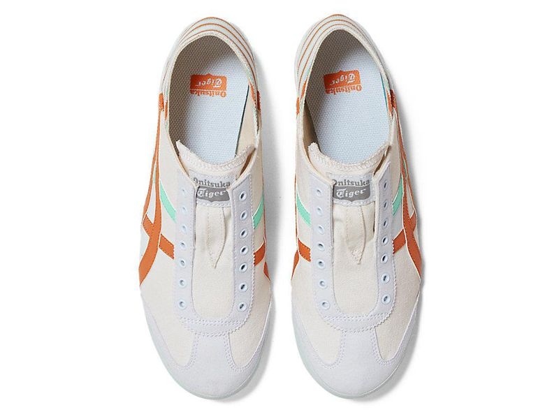 Women's Onitsuka Tiger Mexico 66 Paraty Sneakers White | 6483-JEIBV