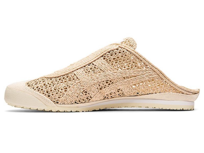 Women's Onitsuka Tiger Mexico 66® Sabot Sandals Beige | 7034-HDYXZ