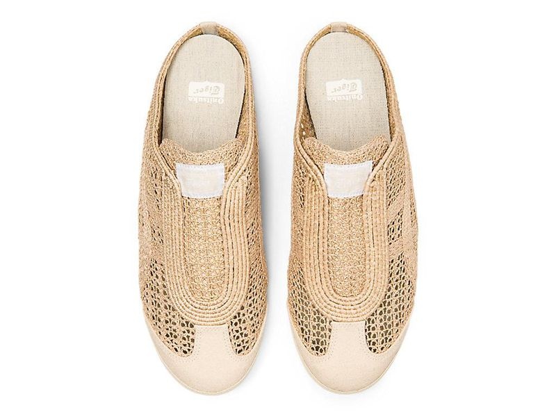 Women's Onitsuka Tiger Mexico 66® Sabot Sandals Beige | 7034-HDYXZ