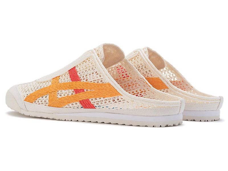 Women's Onitsuka Tiger Mexico 66® Sabot Sandals White | 3940-YCMLT