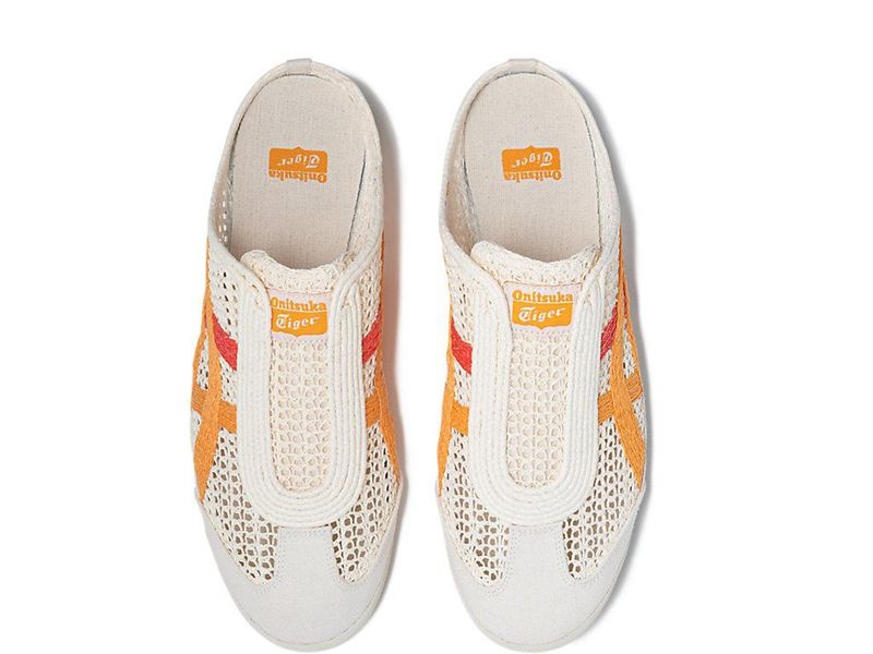 Women's Onitsuka Tiger Mexico 66® Sabot Sandals White | 3940-YCMLT