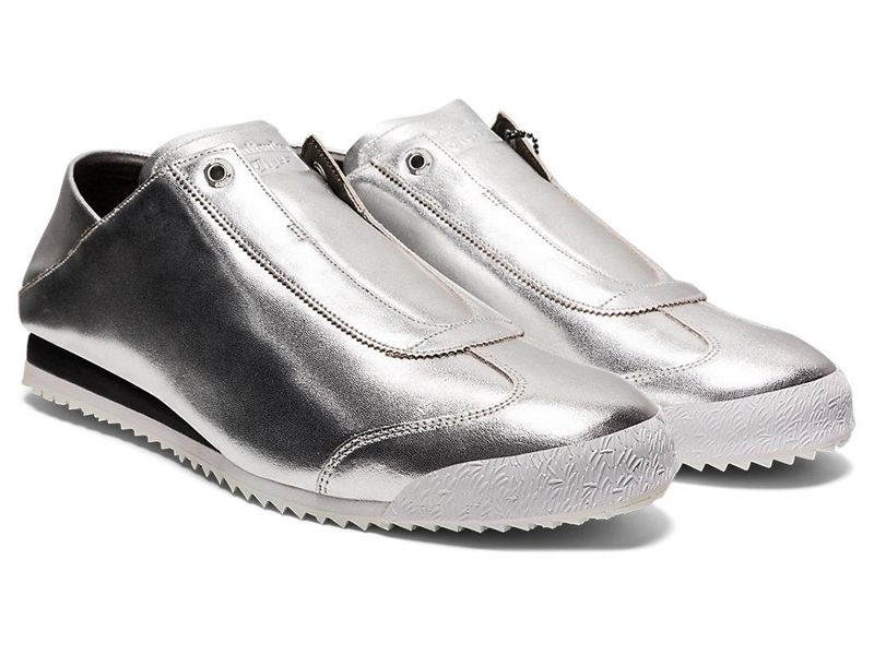 Women's Onitsuka Tiger Mexico 66® Sd Paraty Slip On Silver | 9146-ESCJR