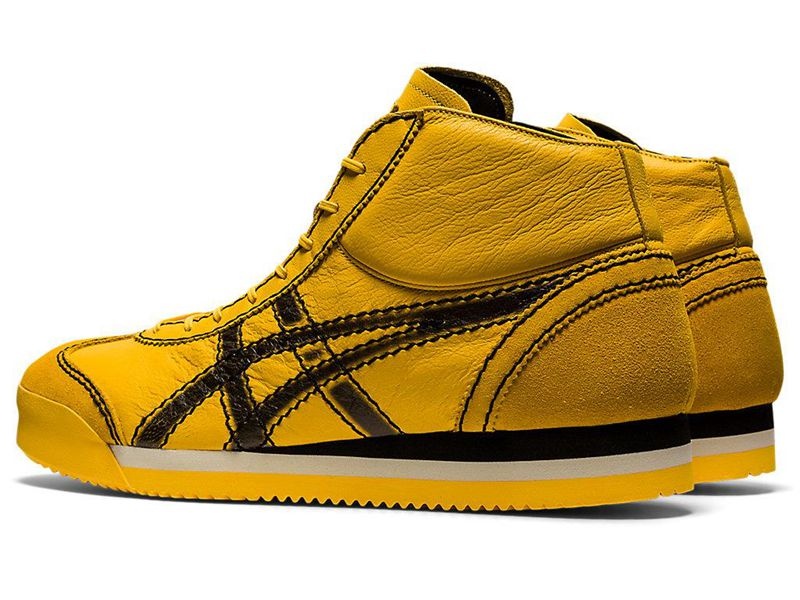 Women's Onitsuka Tiger Mexico 66 Sd Pf Mr Sneakers Yellow | 1439-GSPBX