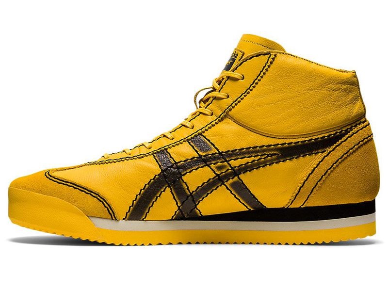 Women's Onitsuka Tiger Mexico 66 Sd Pf Mr Sneakers Yellow | 1439-GSPBX