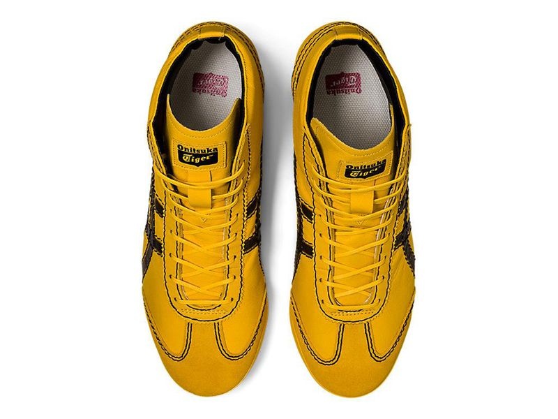 Women's Onitsuka Tiger Mexico 66 Sd Pf Mr Sneakers Yellow | 1439-GSPBX