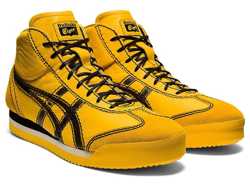 Women's Onitsuka Tiger Mexico 66 Sd Pf Mr Sneakers Yellow | 1439-GSPBX