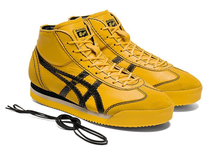 Women's Onitsuka Tiger Mexico 66 Sd Pf Mr Sneakers Yellow | 1439-GSPBX