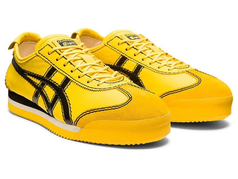 Women's Onitsuka Tiger Mexico 66® Sd Pf Sneakers Yellow | 7381-KWOYG