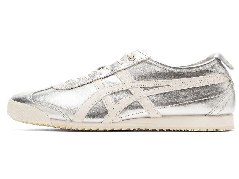 Women's Onitsuka Tiger Mexico 66® Sd Sneakers Silver | 8492-GPUYS