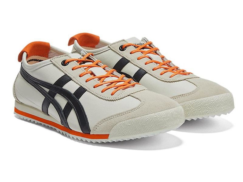 Women's Onitsuka Tiger Mexico 66 Sd Sneakers White | 5267-RCFJO