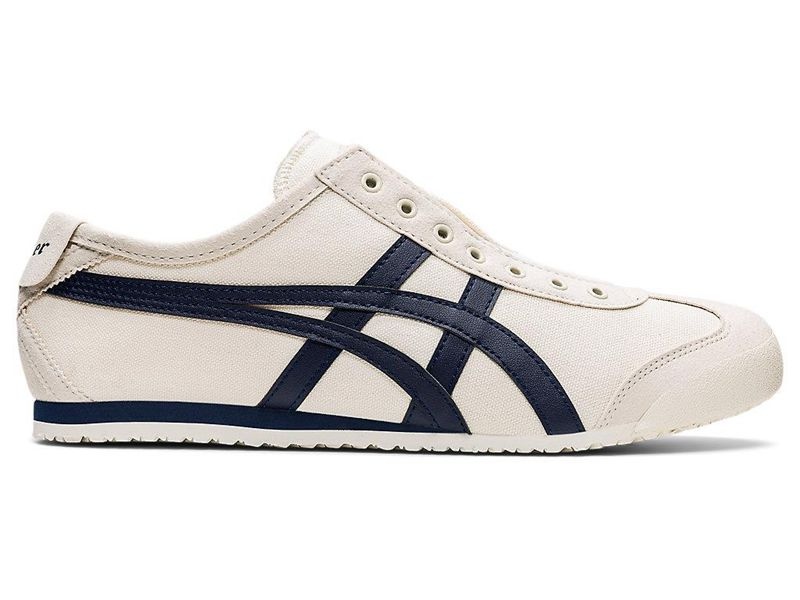 Women\'s Onitsuka Tiger Mexico 66 Slip-on Sneakers White | 2578-WZJSO