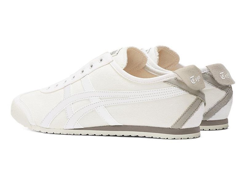 Women's Onitsuka Tiger Mexico 66 Slip-on Sneakers White | 6390-XJYNQ