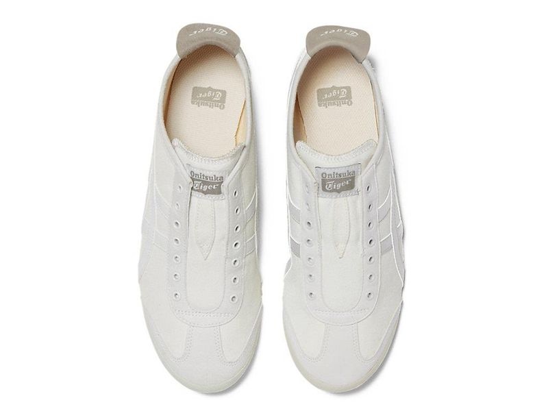 Women's Onitsuka Tiger Mexico 66 Slip-on Sneakers White | 6390-XJYNQ