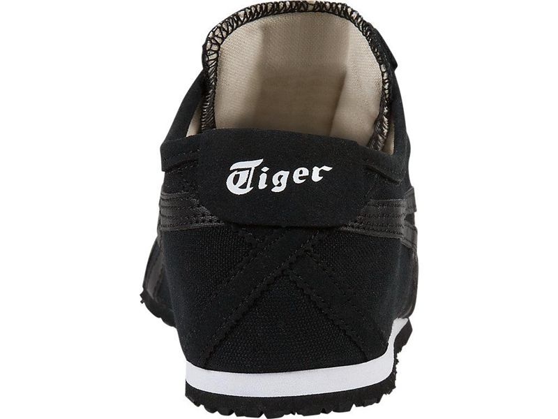 Women's Onitsuka Tiger Mexico 66® Slip-on Sneakers Black | 4782-TQDJC