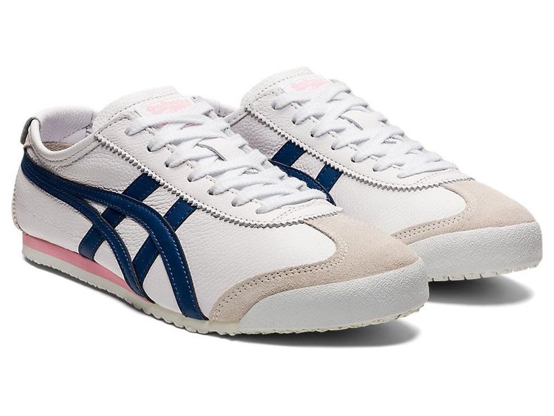 Women's Onitsuka Tiger Mexico 66 Sneakers White | 0142-IKYSM