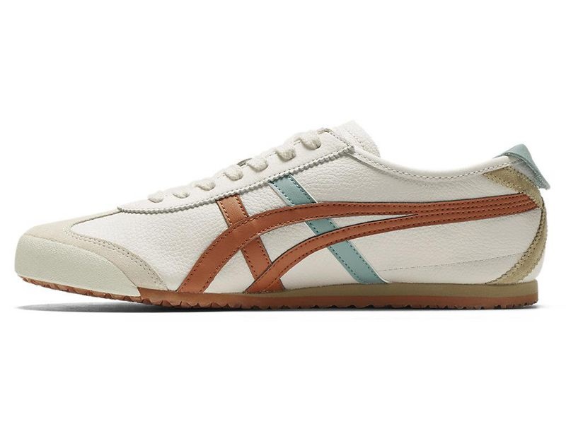 Women's Onitsuka Tiger Mexico 66 Sneakers White | 0854-TXKGZ