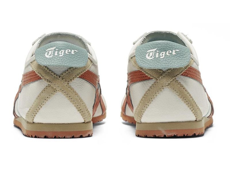 Women's Onitsuka Tiger Mexico 66 Sneakers White | 0854-TXKGZ