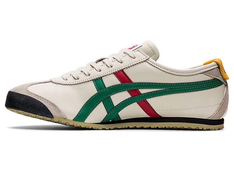 Women's Onitsuka Tiger Mexico 66 Sneakers White | 7635-ZKRGV