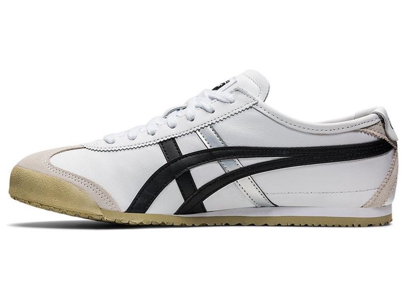 Women's Onitsuka Tiger Mexico 66 Sneakers White | 3624-RYQXB