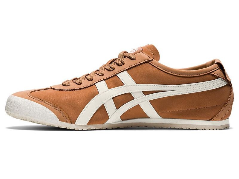 Women's Onitsuka Tiger Mexico 66 Sneakers Brown | 6719-XMYOZ