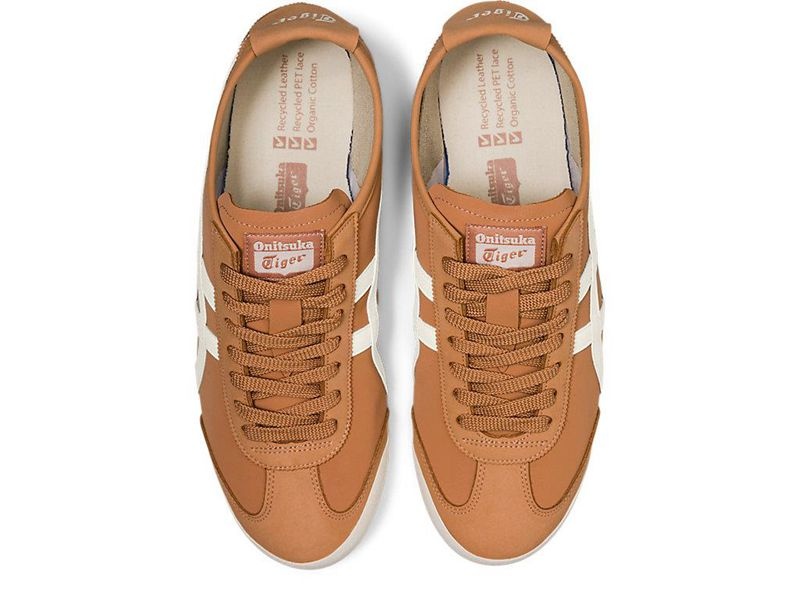 Women's Onitsuka Tiger Mexico 66 Sneakers Brown | 6719-XMYOZ